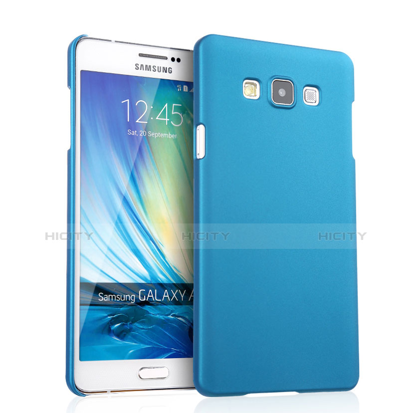 Cover Plastica Rigida Opaca per Samsung Galaxy A7 Duos SM-A700F A700FD Cielo Blu