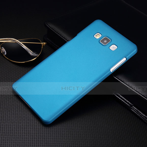 Cover Plastica Rigida Opaca per Samsung Galaxy A7 SM-A700 Cielo Blu