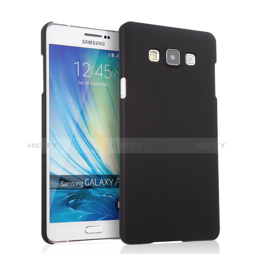 Cover Plastica Rigida Opaca per Samsung Galaxy A7 SM-A700 Nero