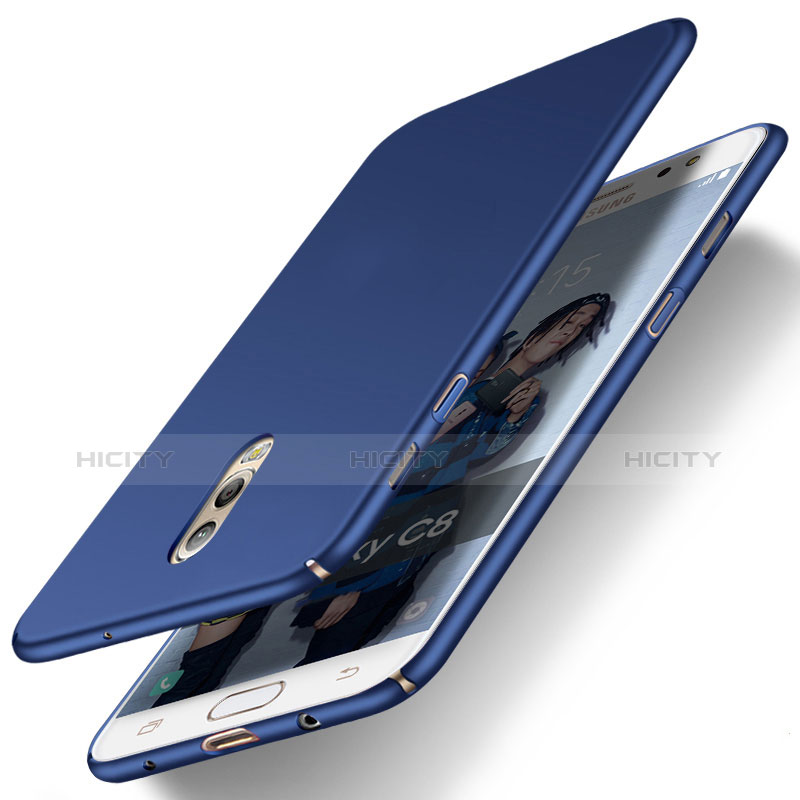 Cover Plastica Rigida Opaca per Samsung Galaxy C7 (2017) Blu