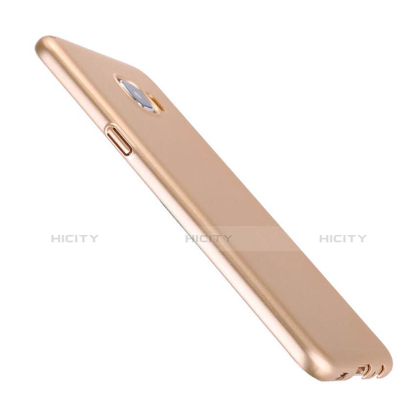 Cover Plastica Rigida Opaca per Samsung Galaxy C7 SM-C7000 Oro