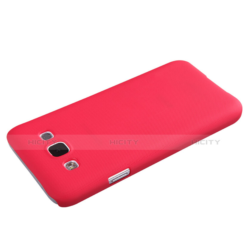 Cover Plastica Rigida Opaca per Samsung Galaxy E5 SM-E500F E500H Rosso