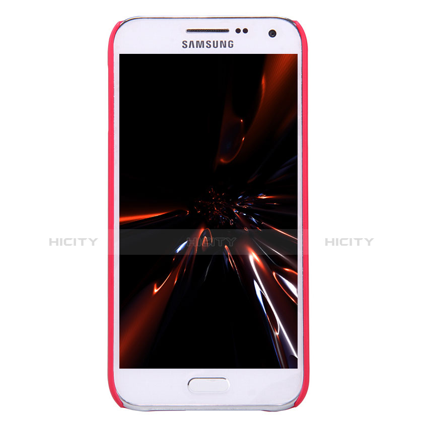 Cover Plastica Rigida Opaca per Samsung Galaxy E5 SM-E500F E500H Rosso