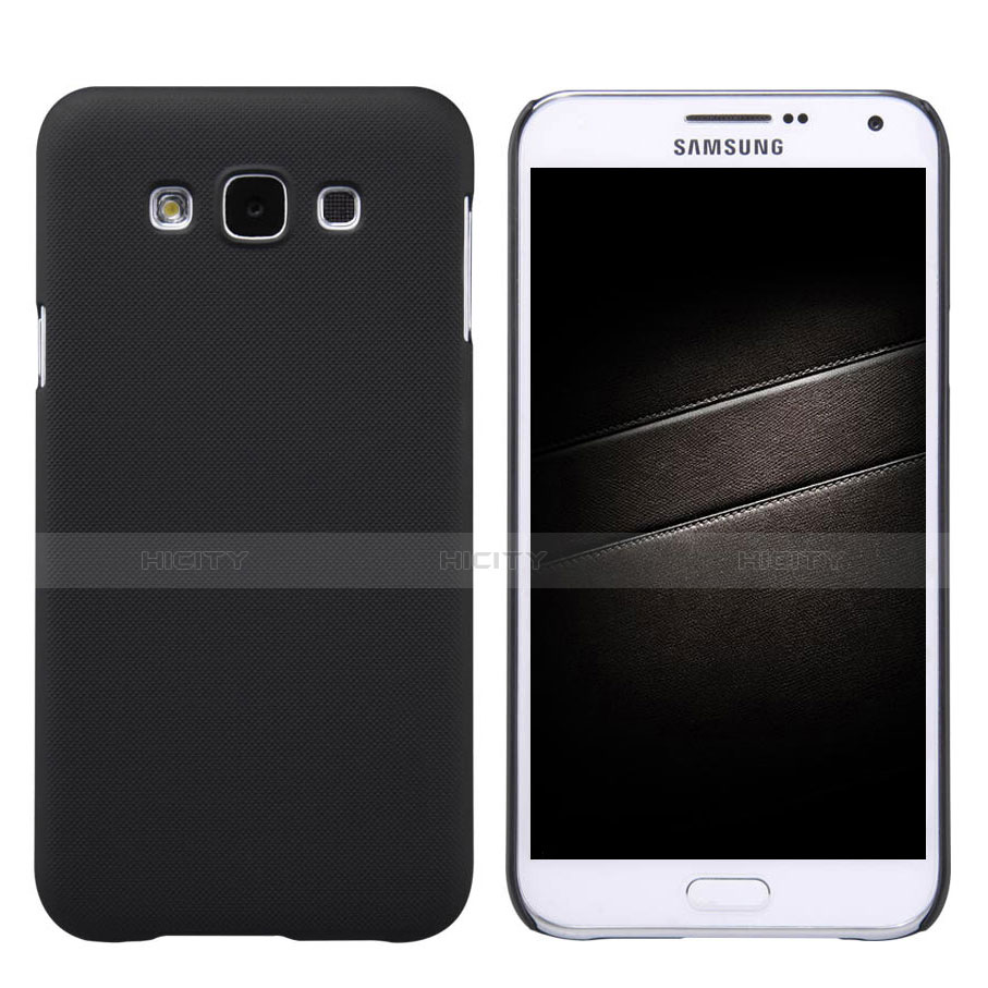 Cover Plastica Rigida Opaca per Samsung Galaxy E7 SM-E700 E7000 Nero