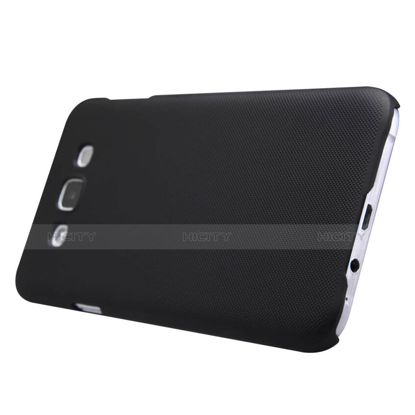 Cover Plastica Rigida Opaca per Samsung Galaxy E7 SM-E700 E7000 Nero