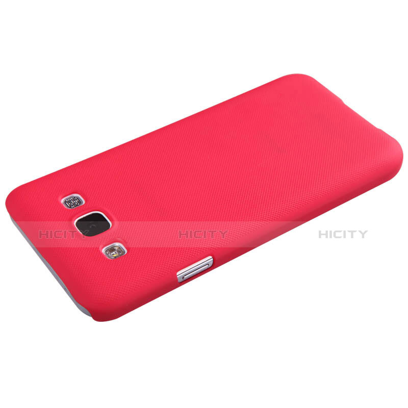 Cover Plastica Rigida Opaca per Samsung Galaxy E7 SM-E700 E7000 Rosso