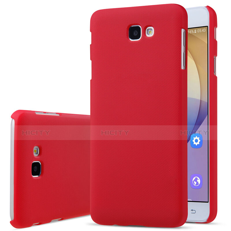 Cover Plastica Rigida Opaca per Samsung Galaxy J5 Prime G570F Rosso