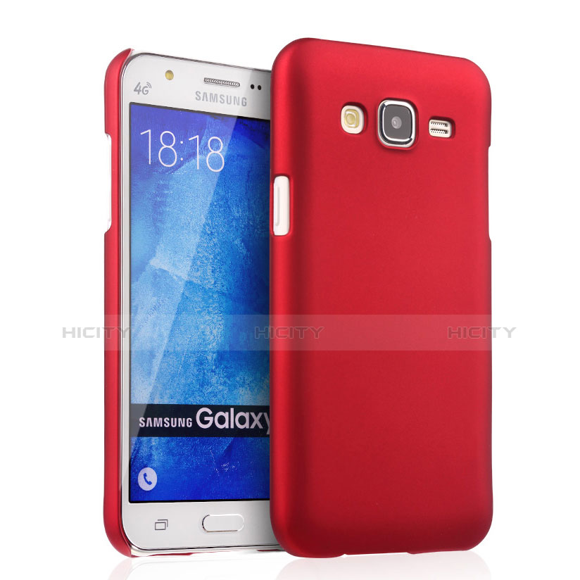 Cover Plastica Rigida Opaca per Samsung Galaxy J5 SM-J500F Rosso