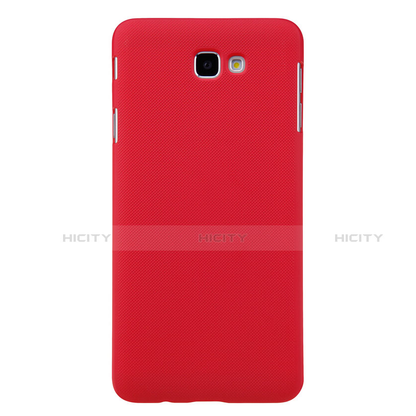 Cover Plastica Rigida Opaca per Samsung Galaxy J7 Prime Rosso