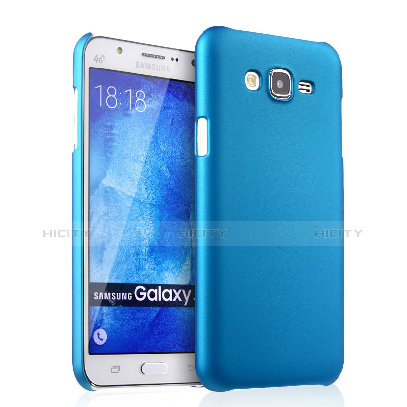 Cover Plastica Rigida Opaca per Samsung Galaxy J7 SM-J700F J700H Cielo Blu