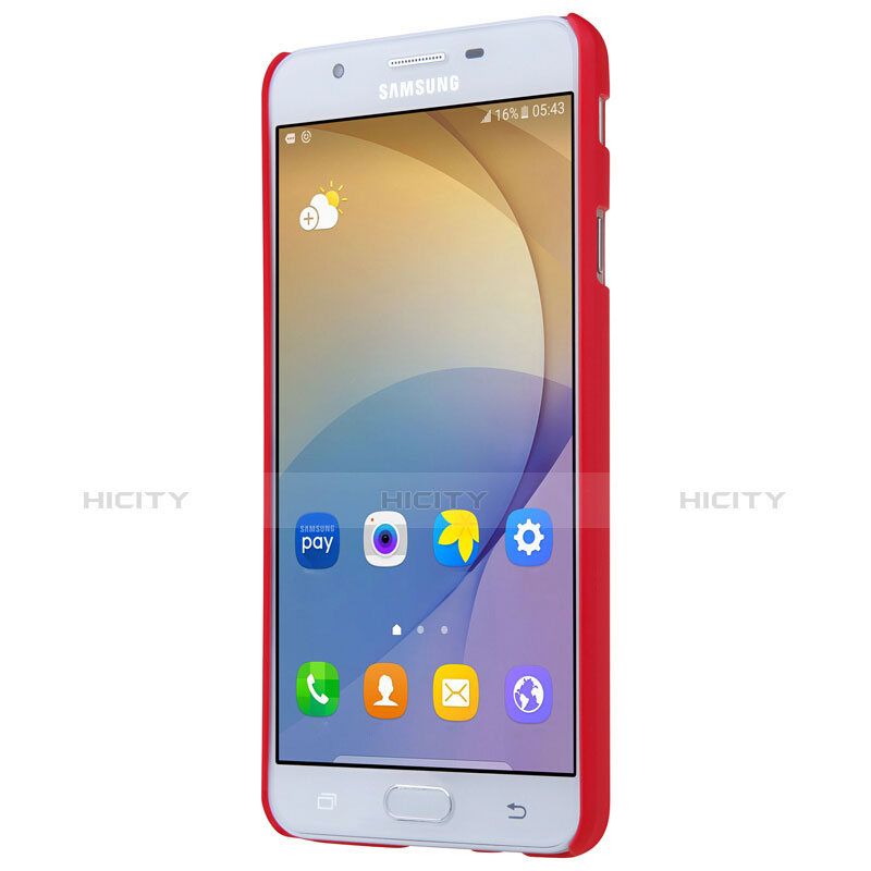 Cover Plastica Rigida Opaca per Samsung Galaxy On5 (2016) G570 G570F Rosso