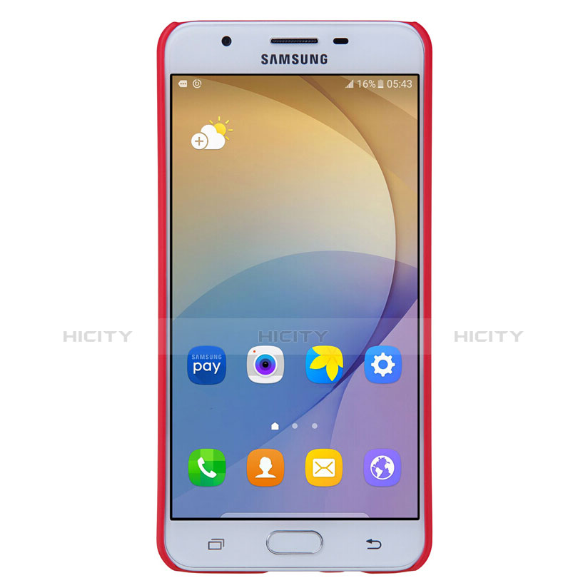 Cover Plastica Rigida Opaca per Samsung Galaxy On5 (2016) G570 G570F Rosso