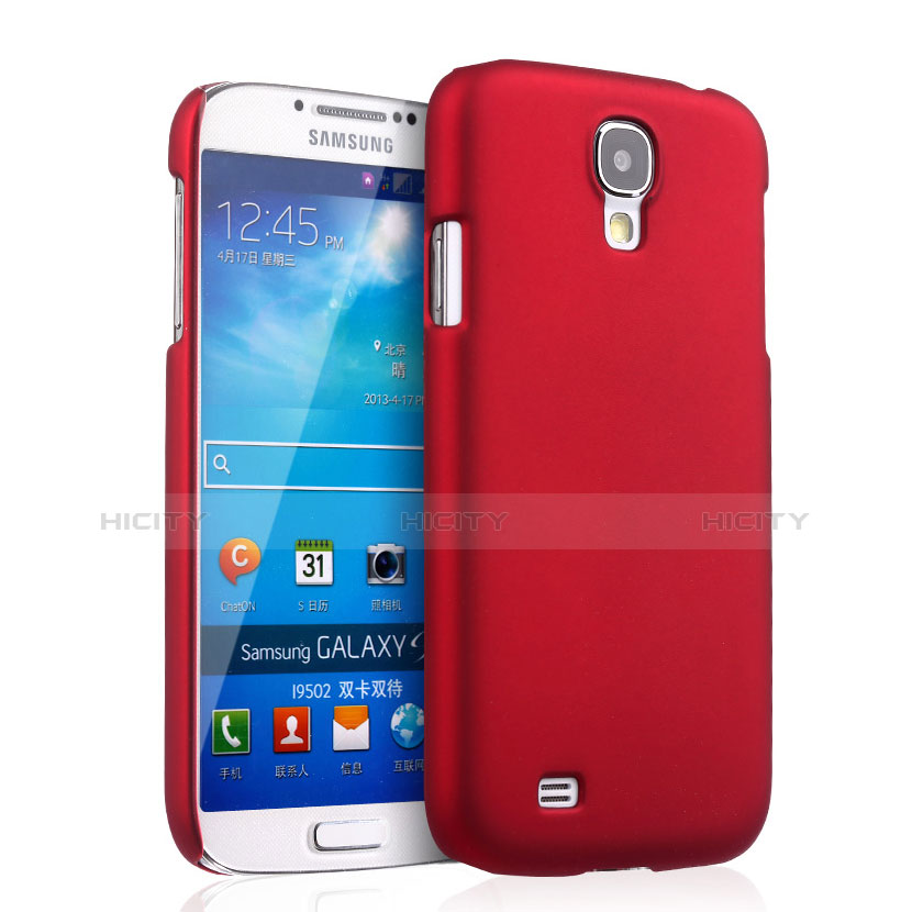 Cover Plastica Rigida Opaca per Samsung Galaxy S4 i9500 i9505 Rosso