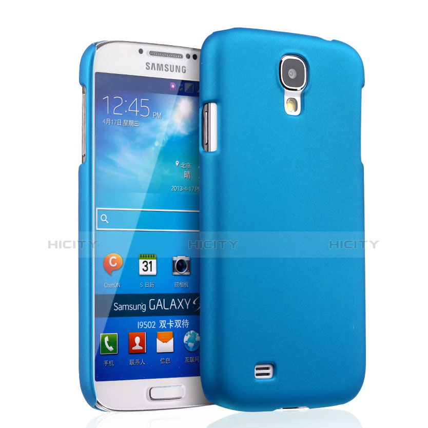 Cover Plastica Rigida Opaca per Samsung Galaxy S4 IV Advance i9500 Cielo Blu