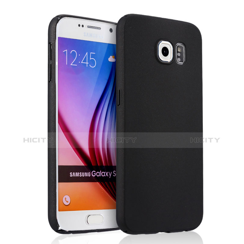 Cover Plastica Rigida Opaca per Samsung Galaxy S6 Duos SM-G920F G9200 Nero