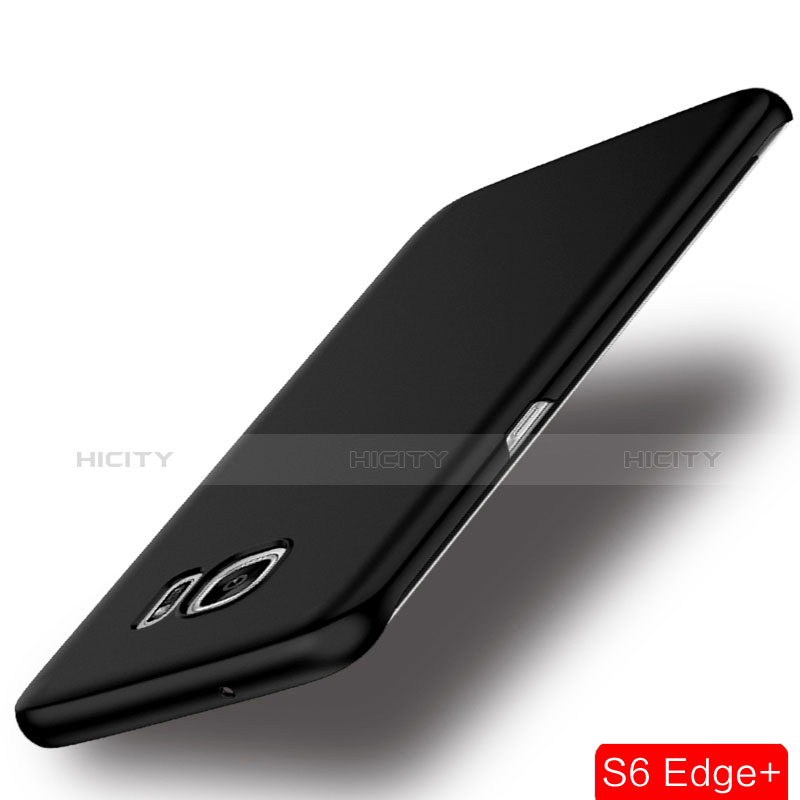 Cover Plastica Rigida Opaca per Samsung Galaxy S6 Edge+ Plus SM-G928F Nero