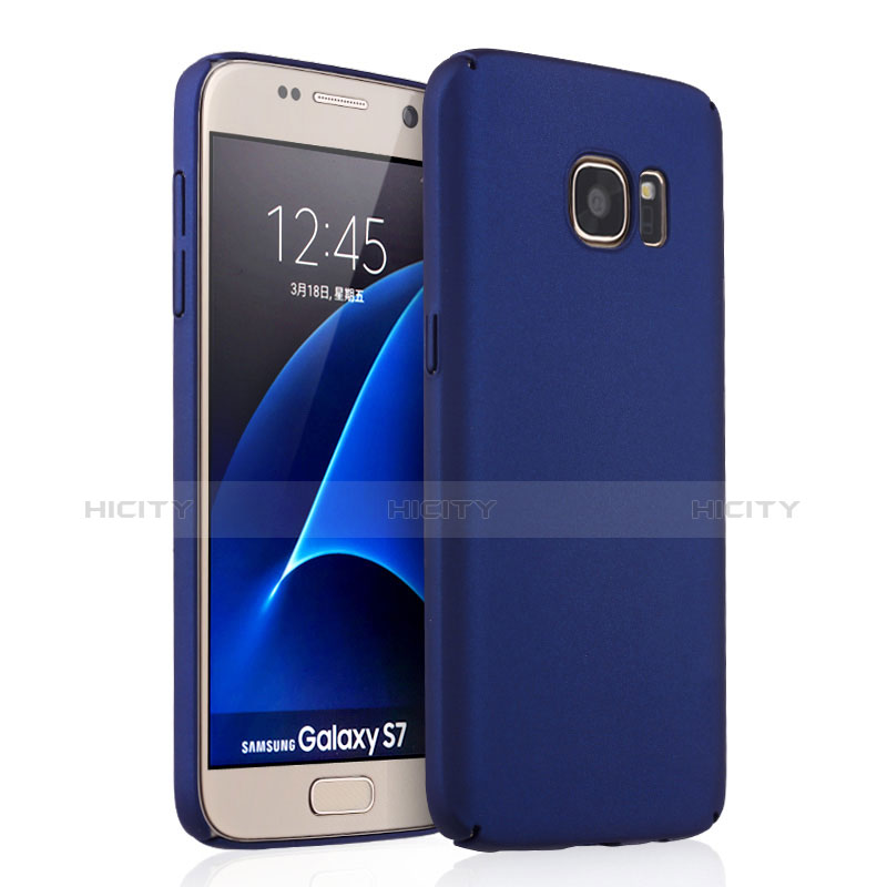 Cover Plastica Rigida Opaca per Samsung Galaxy S7 G930F G930FD Blu