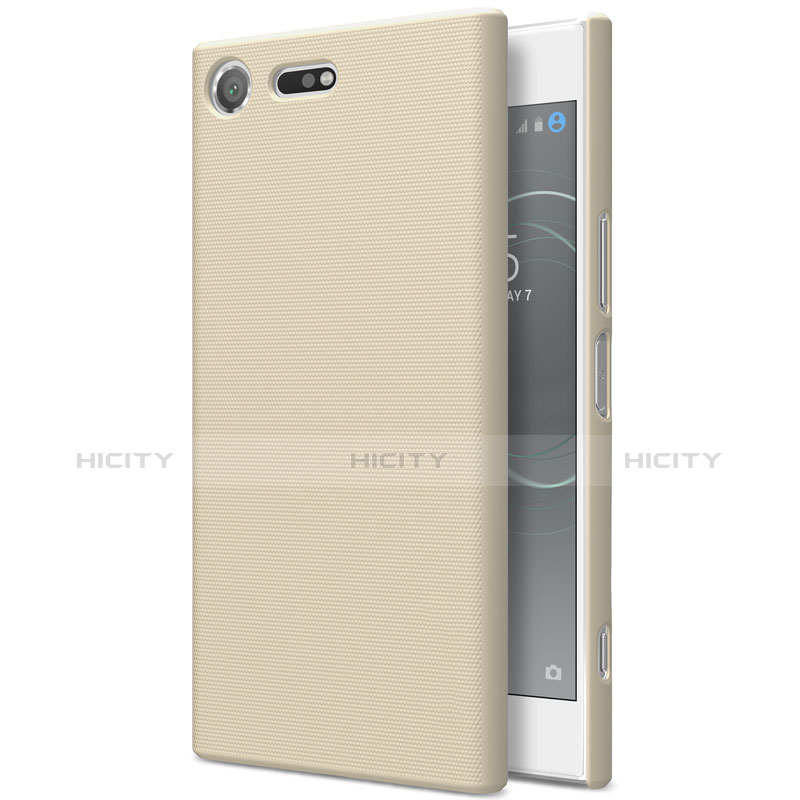 Cover Plastica Rigida Opaca per Sony Xperia XZ Premium Oro