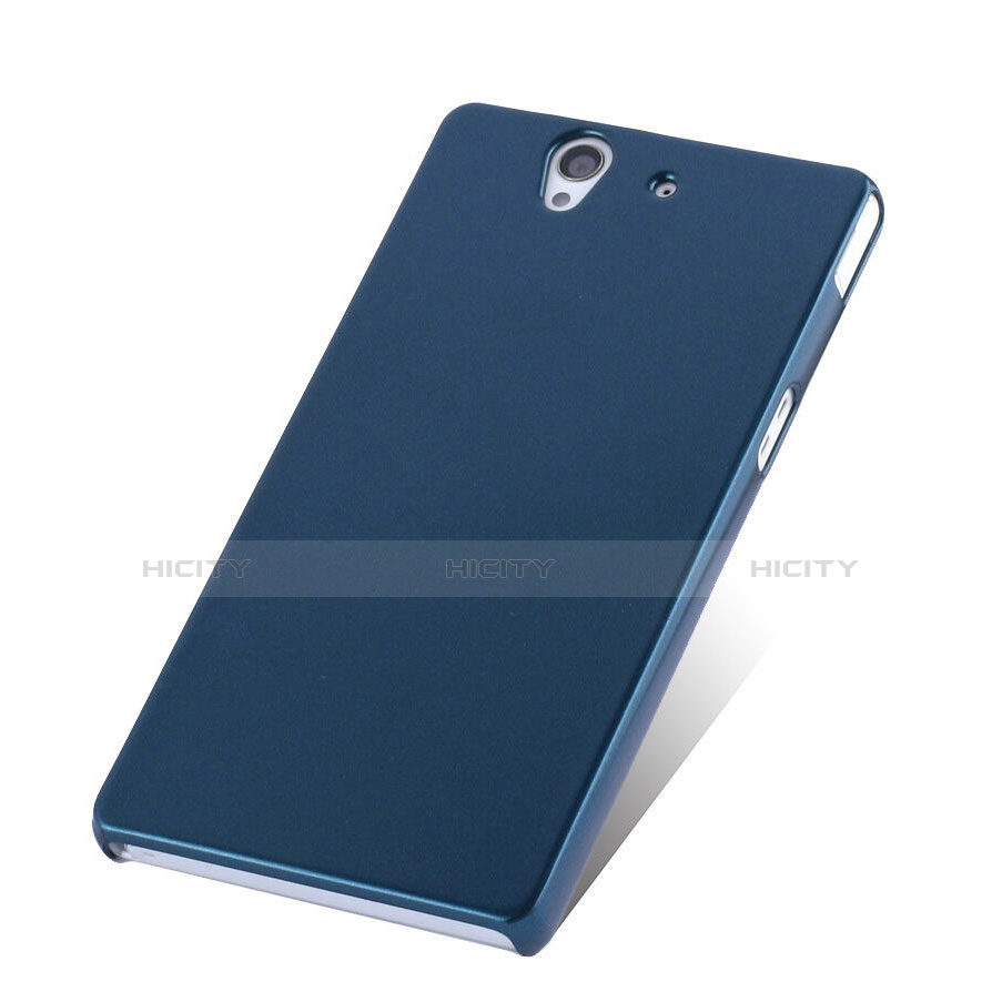 Cover Plastica Rigida Opaca per Sony Xperia Z L36h Blu