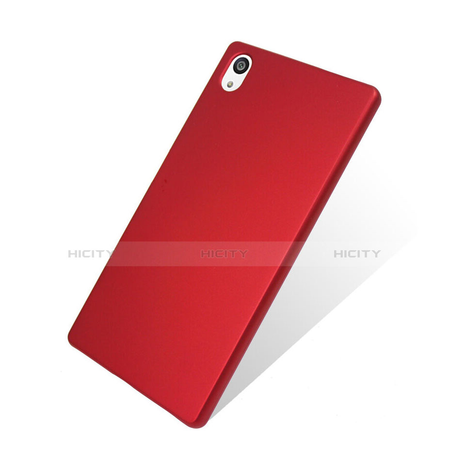Cover Plastica Rigida Opaca per Sony Xperia Z5 Rosso