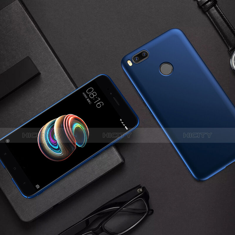 Cover Plastica Rigida Opaca per Xiaomi Mi 5X Blu