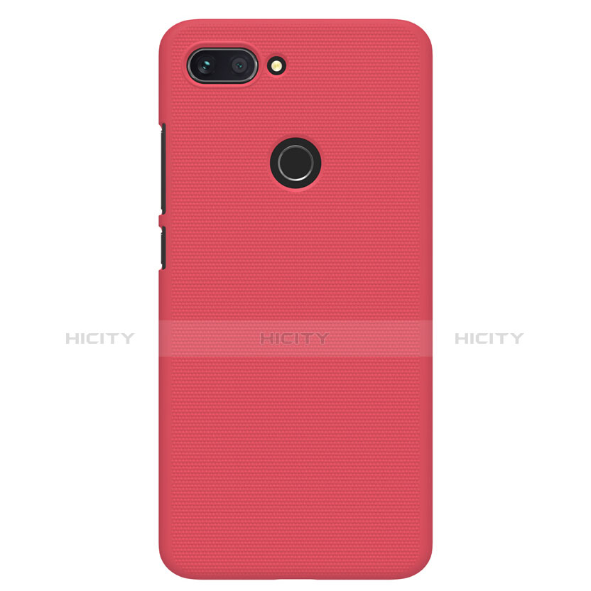 Cover Plastica Rigida Opaca per Xiaomi Mi 8 Lite Rosso