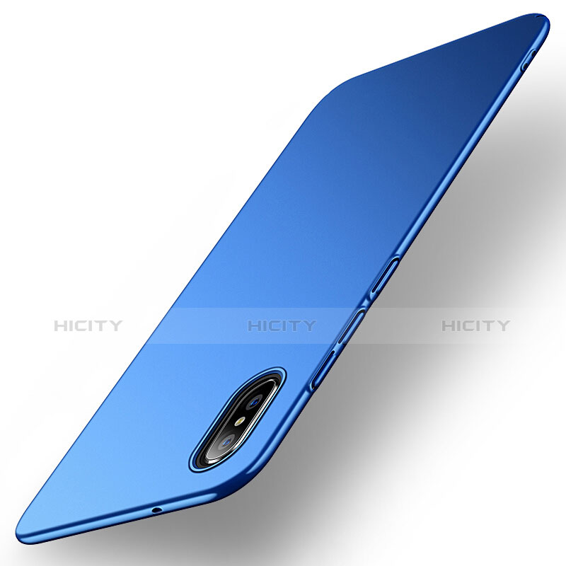 Cover Plastica Rigida Opaca per Xiaomi Mi 8 Pro Global Version Blu