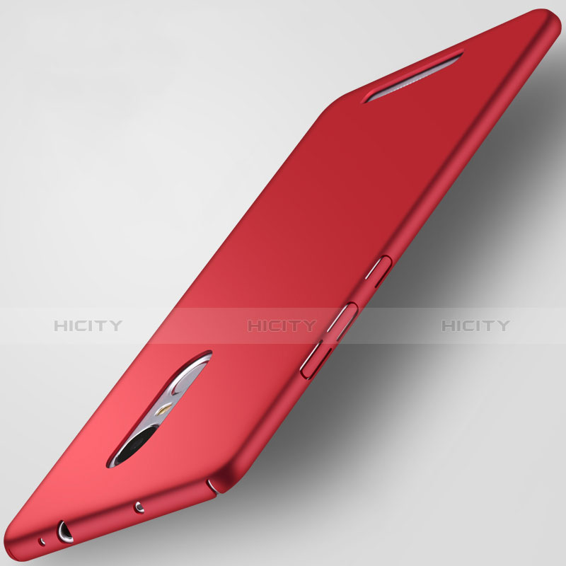 Cover Plastica Rigida Opaca per Xiaomi Redmi Note 3 Rosso