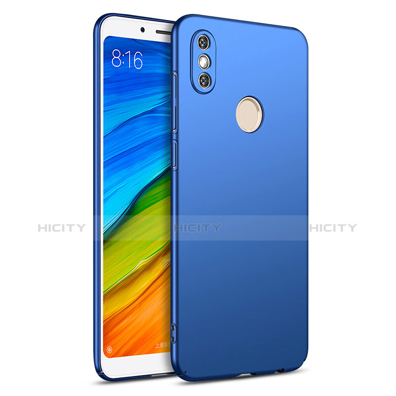 Cover Plastica Rigida Opaca per Xiaomi Redmi Note 5 Pro Blu