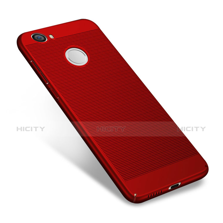 Cover Plastica Rigida Perforato per Huawei Nova Rosso