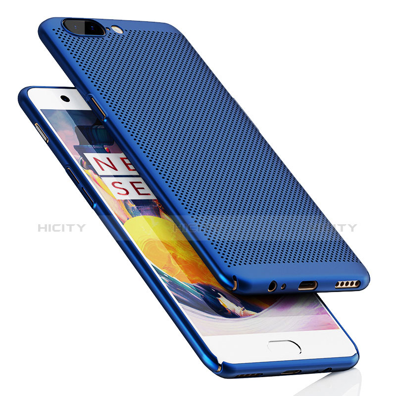 Cover Plastica Rigida Perforato per OnePlus 5 Blu