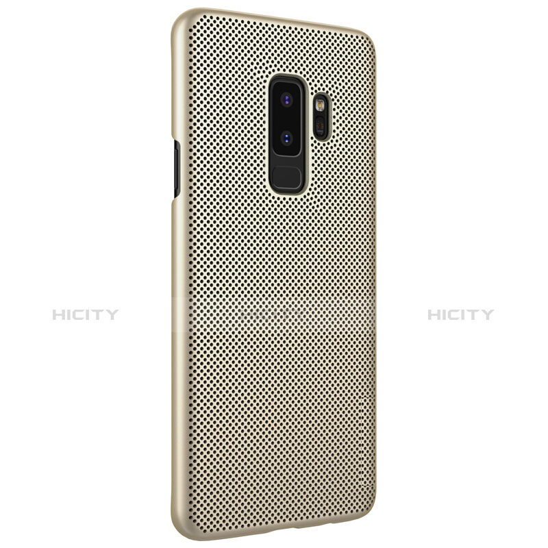 Cover Plastica Rigida Perforato per Samsung Galaxy S9 Plus Oro