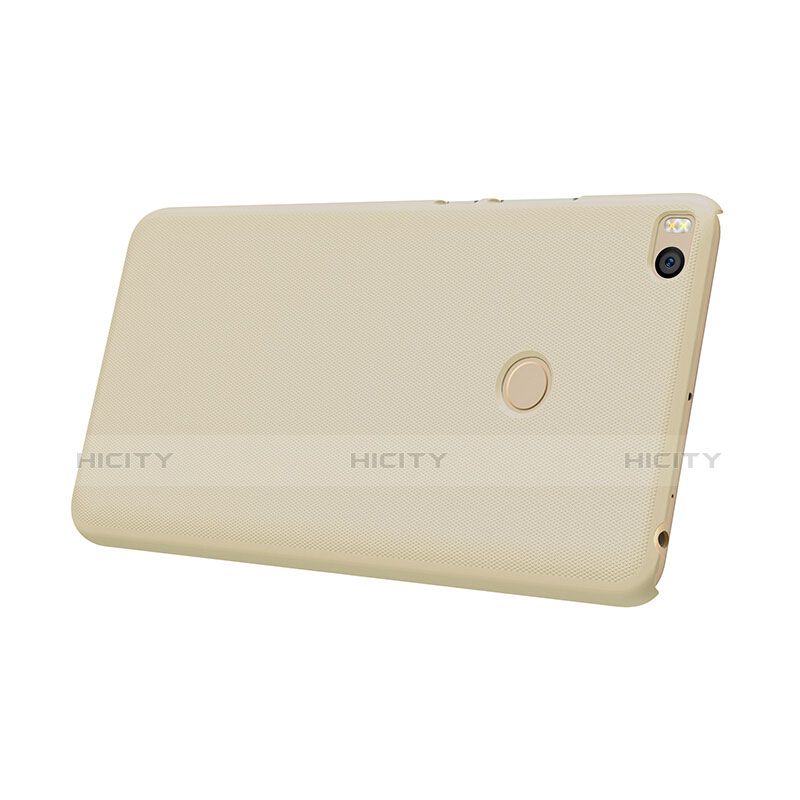 Cover Plastica Rigida Perforato per Xiaomi Mi Max 2 Oro