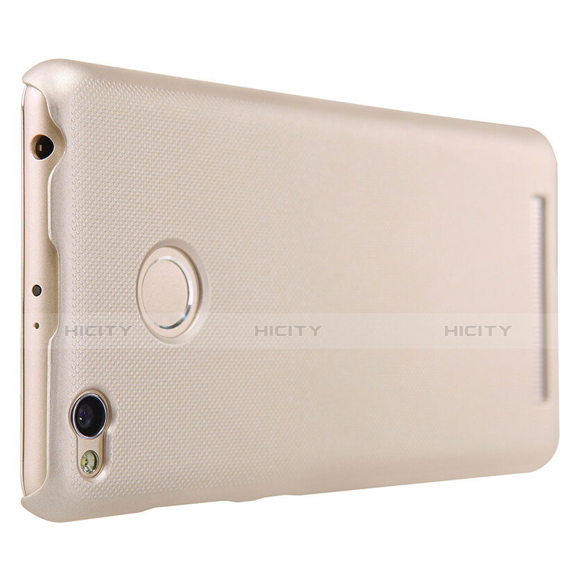 Cover Plastica Rigida Perforato per Xiaomi Redmi 3 High Edition Oro