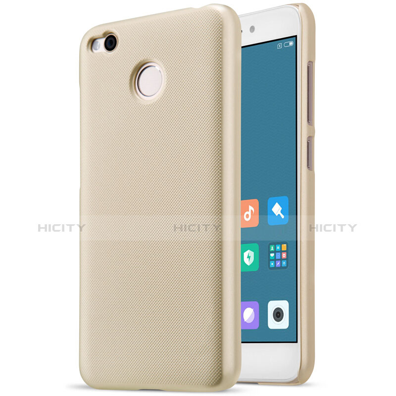 Cover Plastica Rigida Perforato per Xiaomi Redmi 4X Oro