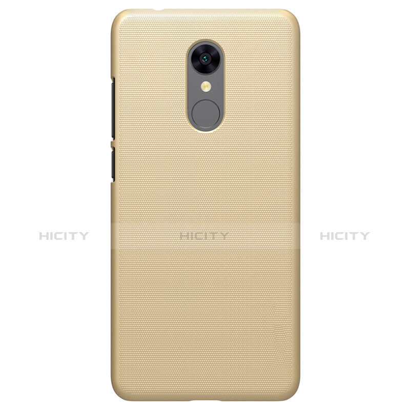 Cover Plastica Rigida Perforato per Xiaomi Redmi 5 Oro