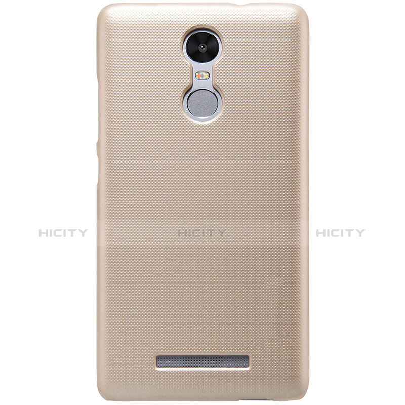 Cover Plastica Rigida Perforato per Xiaomi Redmi Note 3 MediaTek Oro