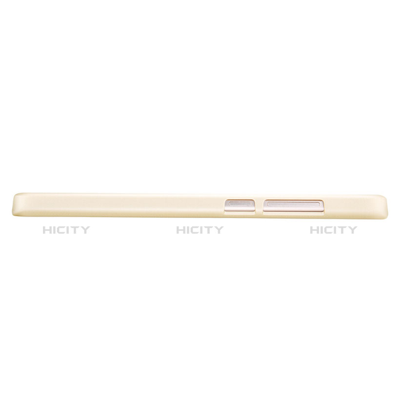 Cover Plastica Rigida Perforato per Xiaomi Redmi Note 4 Standard Edition Oro