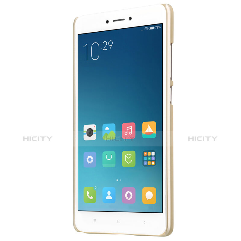 Cover Plastica Rigida Perforato per Xiaomi Redmi Note 4X Oro