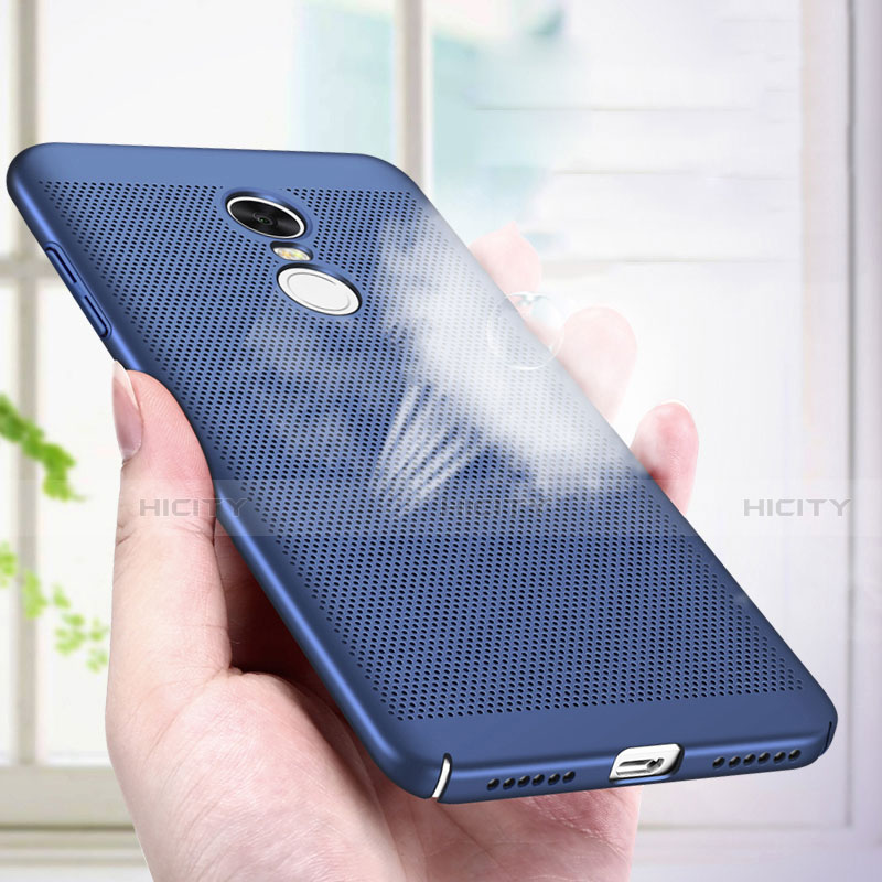 Cover Plastica Rigida Perforato R01 per Xiaomi Redmi Note 4 Blu