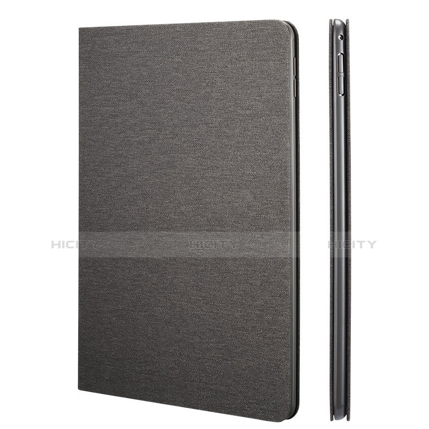 Cover Portafoglio In Pelle con Supporto L01 per Apple iPad Mini 4 Nero