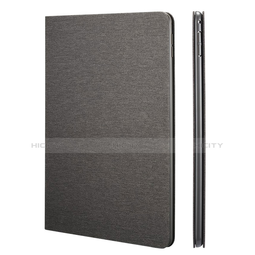 Cover Portafoglio In Pelle con Supporto L01 per Apple iPad Pro 9.7 Nero