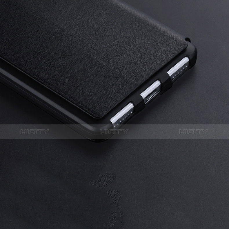 Cover Portafoglio In Pelle con Supporto L01 per Huawei Honor 7 Dual SIM Nero