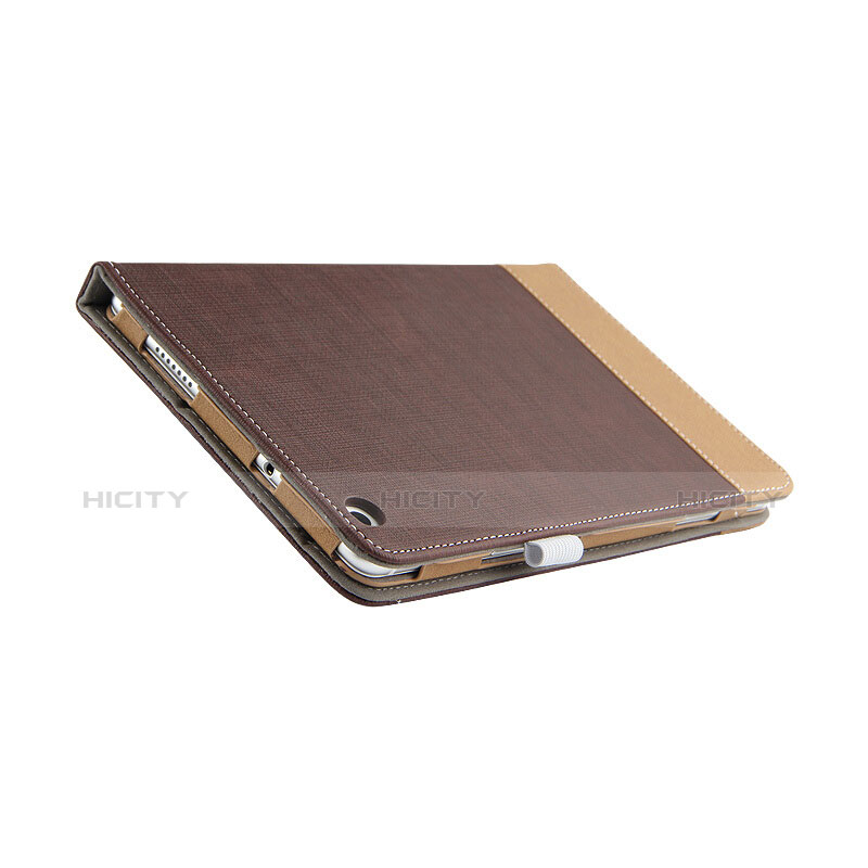 Cover Portafoglio In Pelle con Supporto L01 per Huawei MediaPad M3 Lite 8.0 CPN-W09 CPN-AL00 Marrone