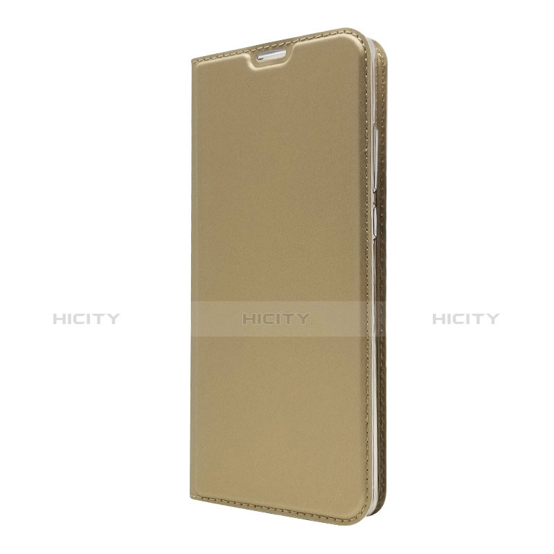 Cover Portafoglio In Pelle con Supporto L01 per Huawei P30 Pro Oro