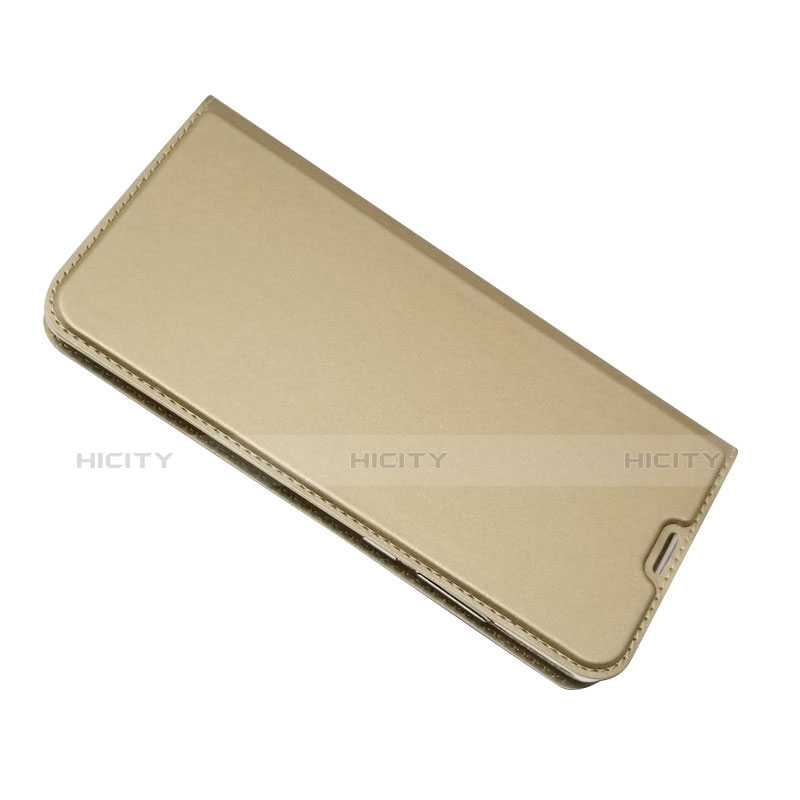 Cover Portafoglio In Pelle con Supporto L01 per Huawei P30 Pro Oro