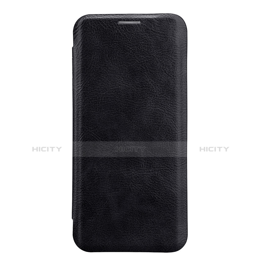 Cover Portafoglio In Pelle con Supporto L01 per Samsung Galaxy S9 Nero