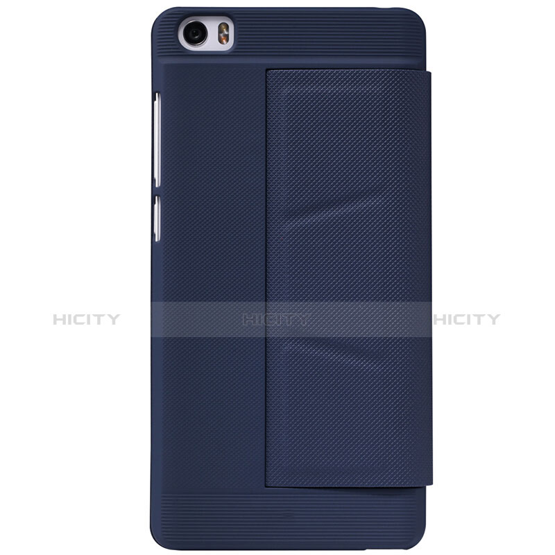 Cover Portafoglio In Pelle con Supporto L01 per Xiaomi Mi Note Blu