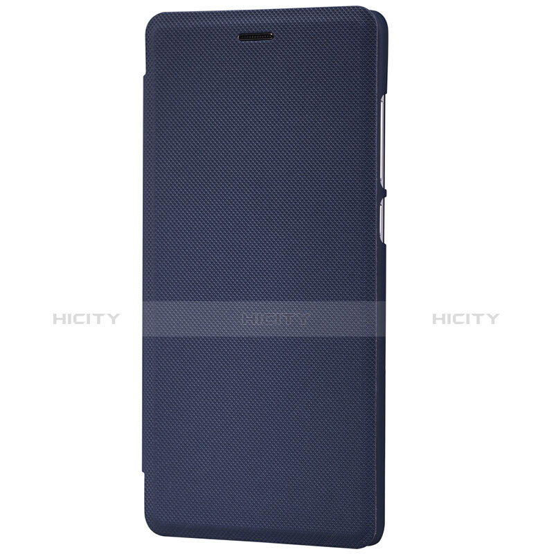 Cover Portafoglio In Pelle con Supporto L01 per Xiaomi Mi Note Blu