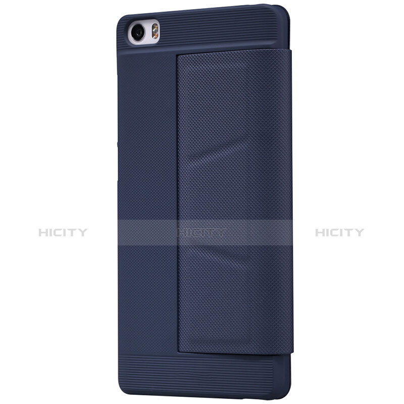 Cover Portafoglio In Pelle con Supporto L01 per Xiaomi Mi Note Blu